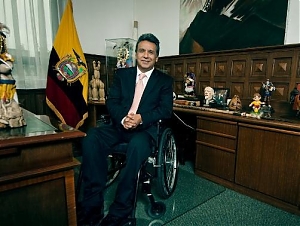 Лауреат Премии Н.А. Островского Ленин Морено участвует в президентских выборах в Эквадоре